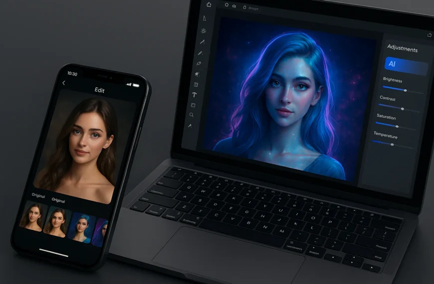 AI Photo Editing Apps 2025 – Lensa & Photoshop AI