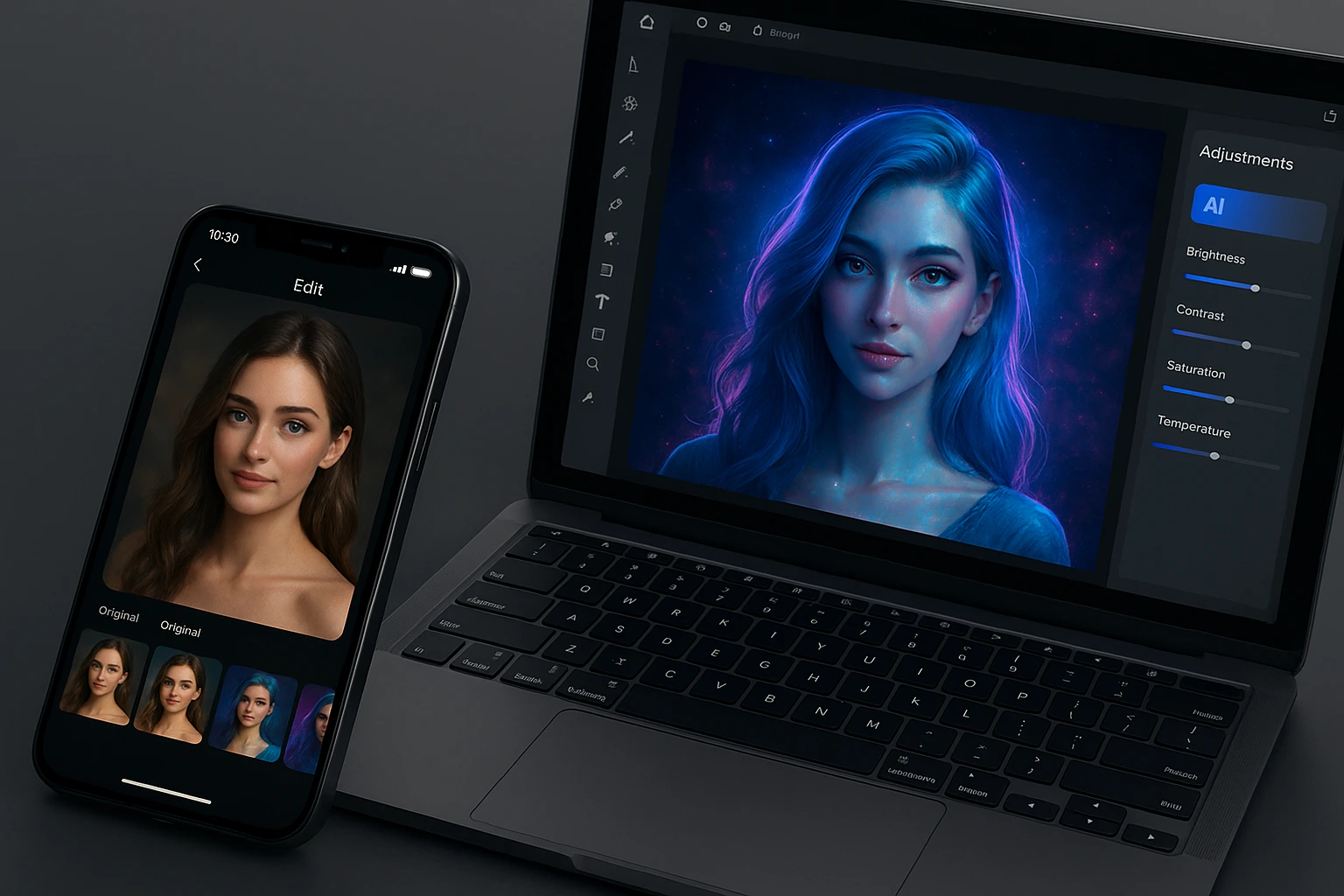 AI Photo Editing Apps 2025 – Lensa & Photoshop AI